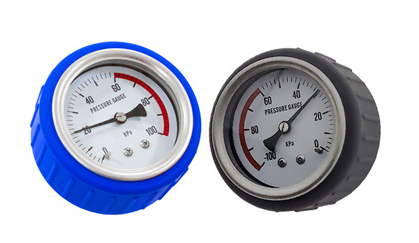 External and Internal Pressure Gauges of Oxyrevo Hyperbaric Chambers