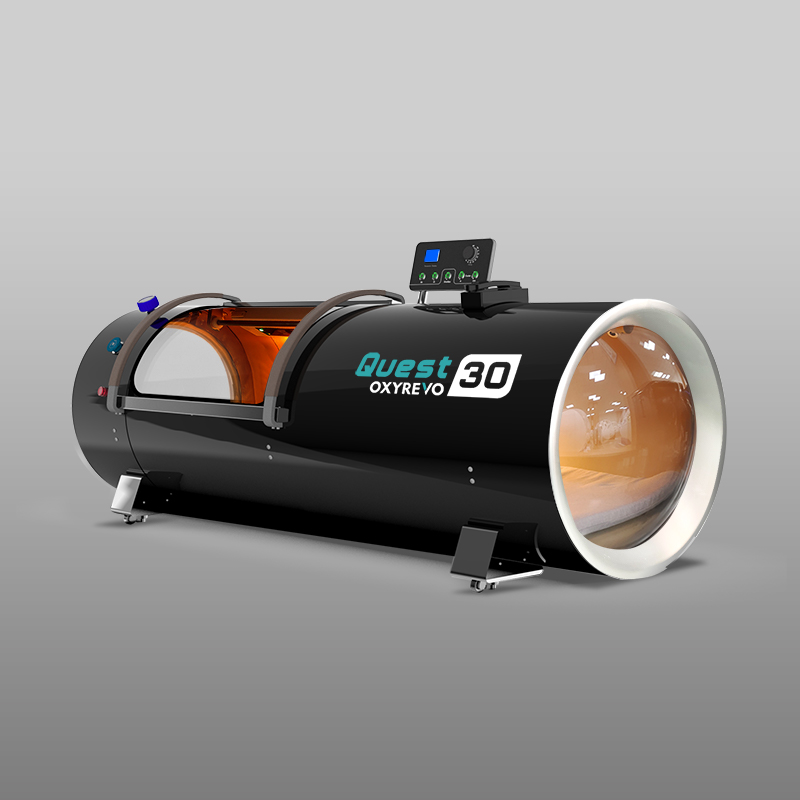 OxyRevo Quest30 Hard Hyperbaric Chamber in Black 03