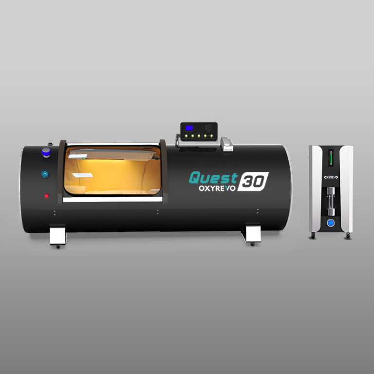 OxyRevo Quest30 Hard Hyperbaric Chamber in Black 05