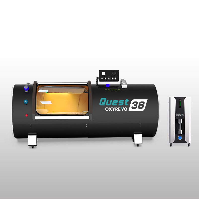 OxyRevo Quest36 Hard Hyperbaric Chamber Black 05