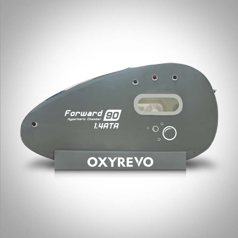 OxyRevo Portable Sitting Hyperbaric Chamber Forward90