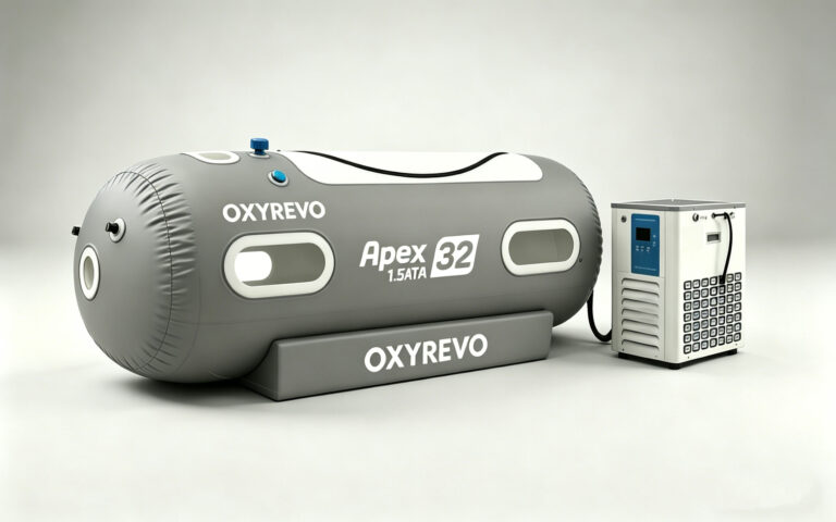 Oxyrevo-Apex32-Hyperbaric-Chamber-with-AC-Unit