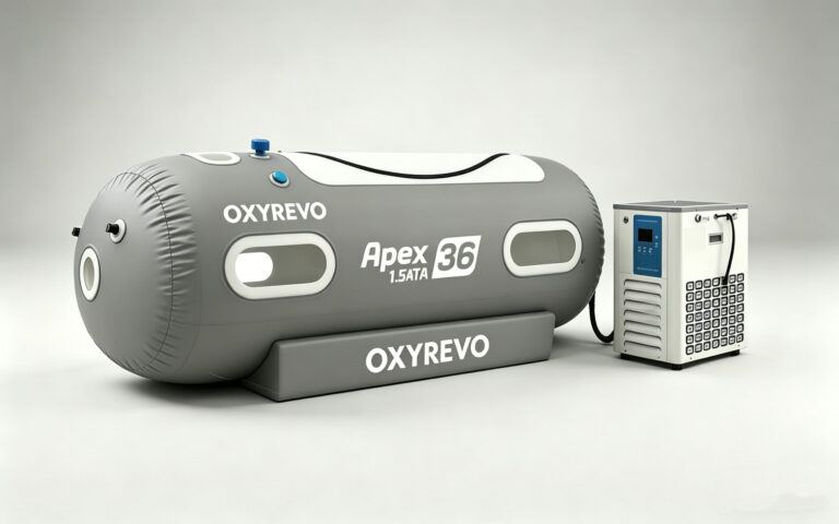 Oxyrevo-Apex36-Hyperbaric-Chamber-with-Red-Light