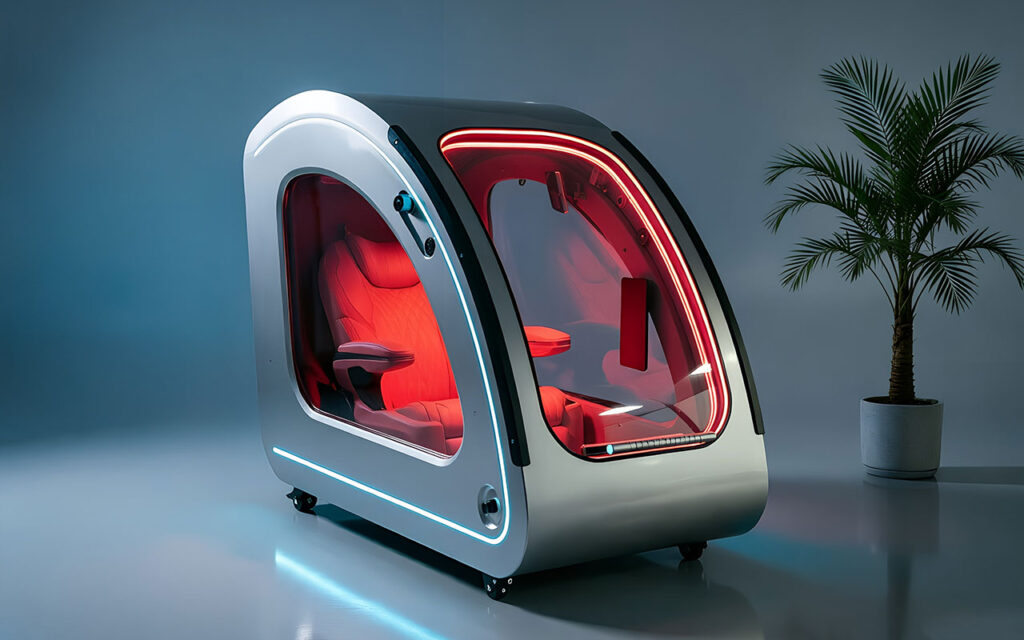 OXYREVO SPACE60 PRO Hard Chamber with Red Light